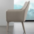 Sedia poltroncina imbottita moderna"Harmony"